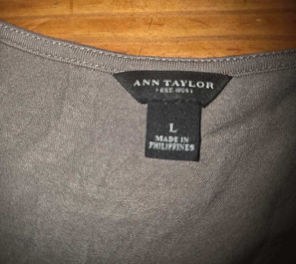 ANN TaylorLayered Diagonal Ruffle Tank - Picture 2 of 4